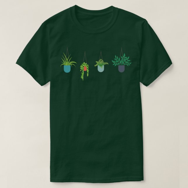 Hanging Planters 6 T-Shirt (Design Front)