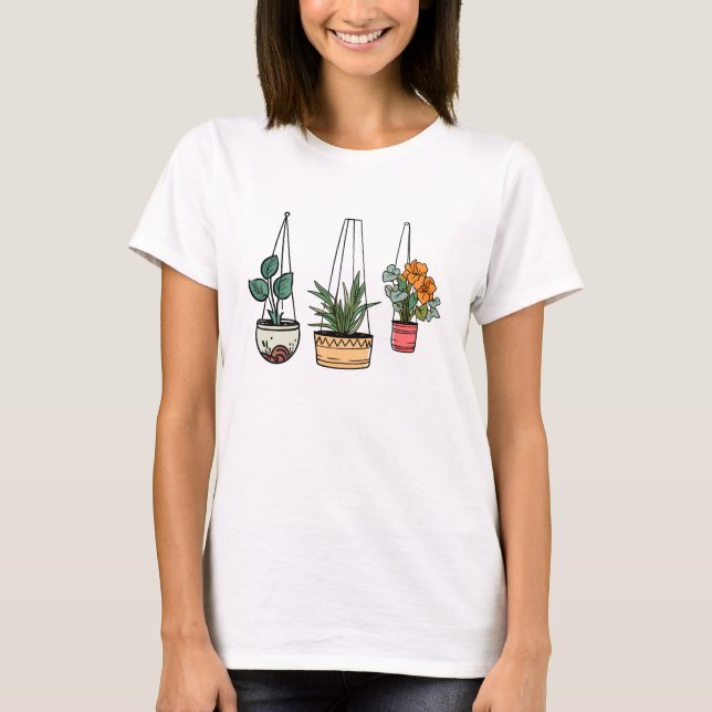 Hanging planters T-Shirt (Front)