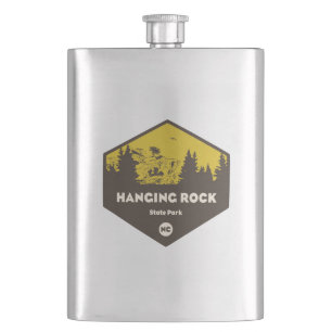 Hanging Rock State Park, North Carolina Hip Flask
