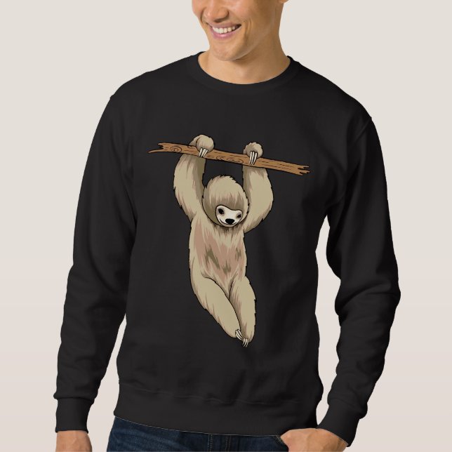 Hanging Sloth 38 Sweatshirt (Front)