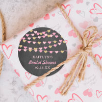 Hanging String Love Hearts Bridal Shower