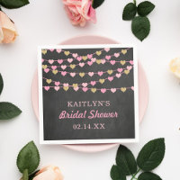 Hanging String Love Hearts Bridal Shower