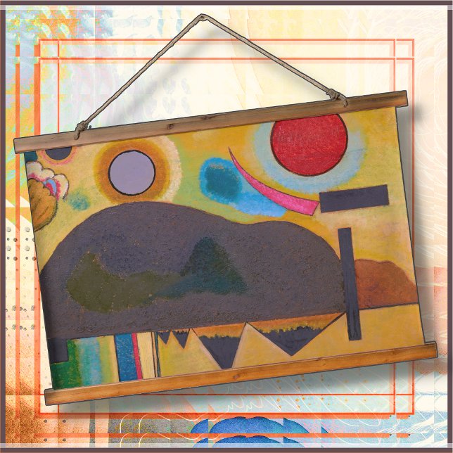 HANGING WALL TAPESTRY - ''Beginning'' - Kandinsky (Creator Uploaded)