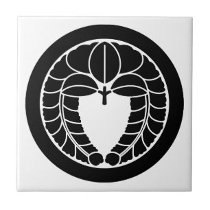 Hanging wisteria in circle tile