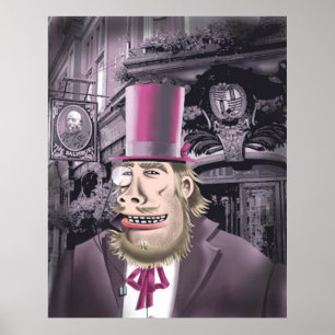 Hanging With Hyde matte value poster