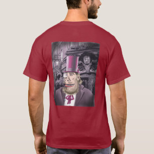 Hanging With Hyde women maroon T-shirt back