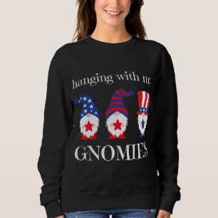 Hanging With My 1st Grade Gnomies Teacher Gnome Sweatshirt
