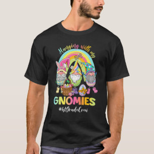 Hanging With My Gnomies 1st Grade Crew Easter Egg T-Shirt