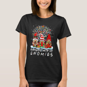 Hanging With My Gnomies Christmas Family Matching T-Shirt