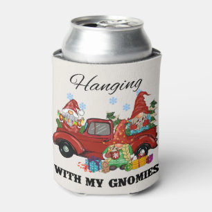 Hanging With My Gnomies – Cute Christmas Can Cooler