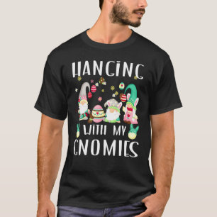 Hanging With My Gnomies For Women With Cute Easter T-Shirt