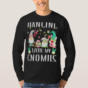 Hanging With My Gnomies For Women With Cute Easter T-Shirt