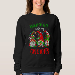 Hanging With My Gnomies Nordic Santa Gnome Christm Sweatshirt