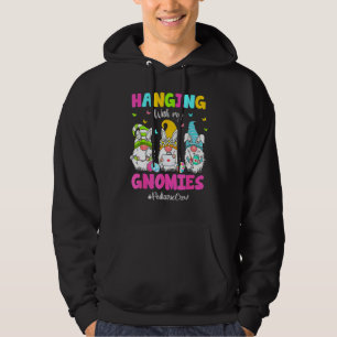 Hanging With My Gnomies Paediatrics Nurse Easter D Hoodie