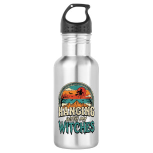 Hanging With My Witches Vintage Halloween Design_1 532 Ml Water Bottle