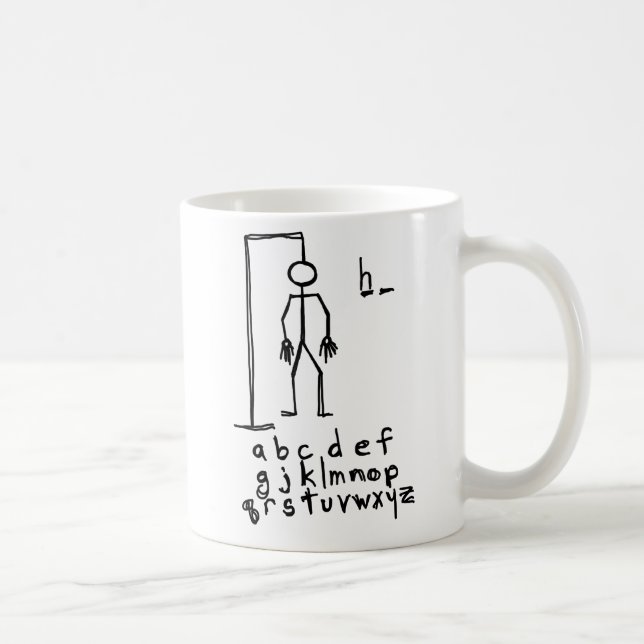Hangman's Hello Coffee Mug (Right)