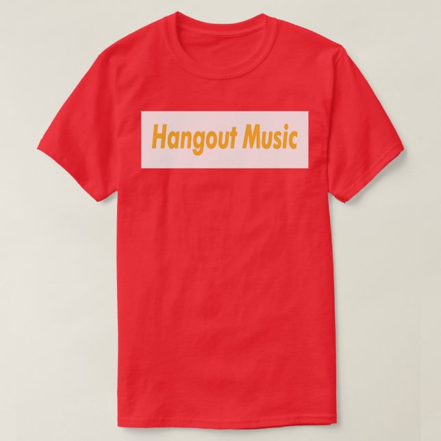 Hangout Music Meat Brown TShirt (Design Front)