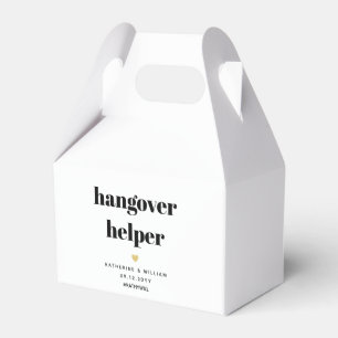 Hangover Helper Recovery Kit Favour Box