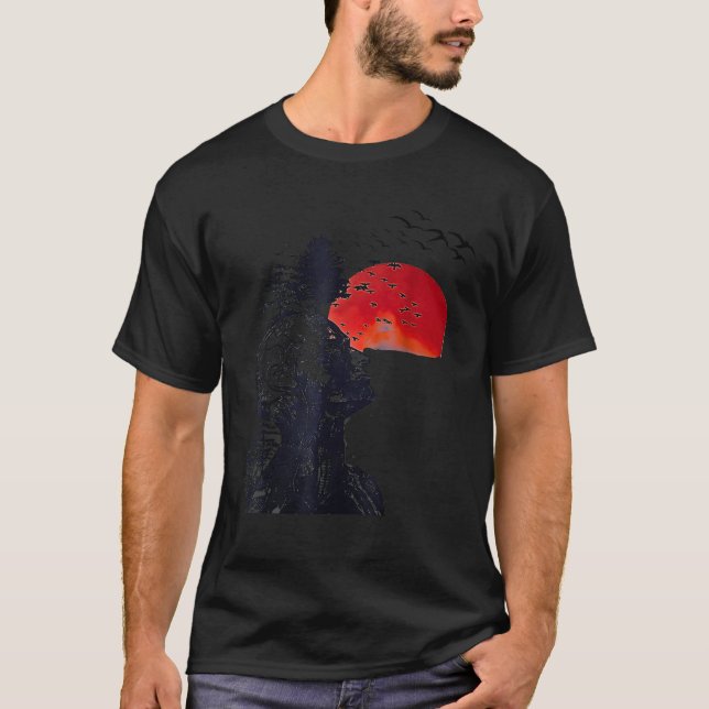 Hangover Human Tree Graphic  T-Shirt (Front)