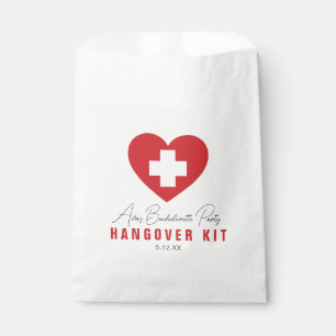 HANGOVER Kit Personalised Favour Bags