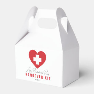 HANGOVER Kit Personalised  Favour Box