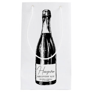 Hangover Recovery Kit Wedding Guest Small Gift Bag