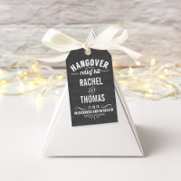 Hangover Relief Kit | Chalkboard Wedding Favour