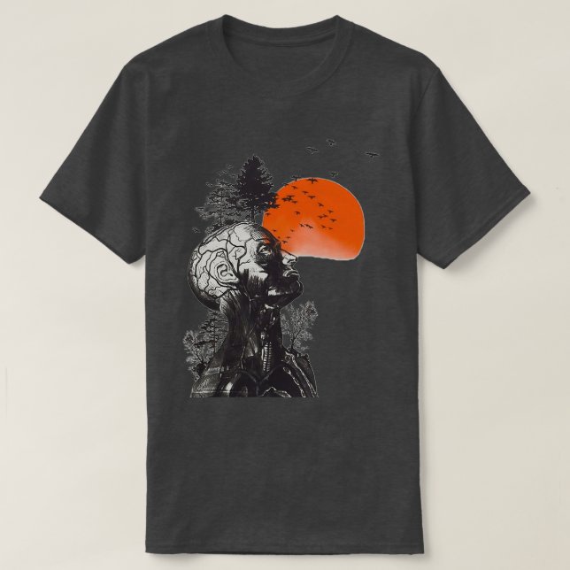 Hangovers Alans Men Tree Halloween  T-Shirt (Design Front)