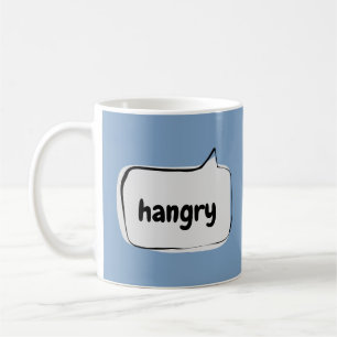 hangry Speech Bubble Coffee Mug