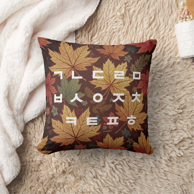 Hangul Cushion (Blanket)