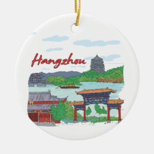 Hangzhou Ceramic Tree Decoration