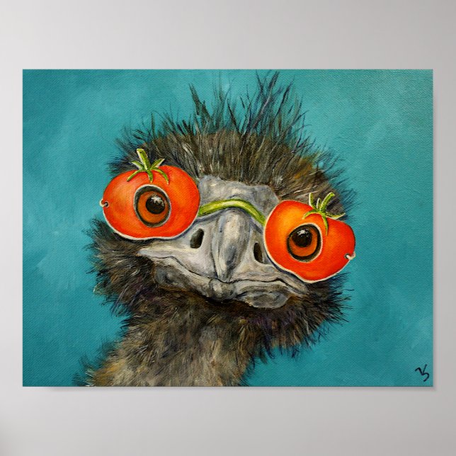 Hank the Emu poster (Front)
