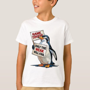 Hank Tough Only The Waek Will Fail Funny Trump Mem T-Shirt