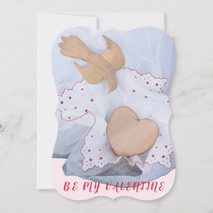 Hanky, red, hearts, dove for Valentine's Day 