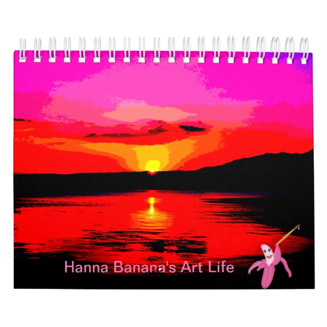 Hanna Banana's Art Life's 2021 calendar (Cover)