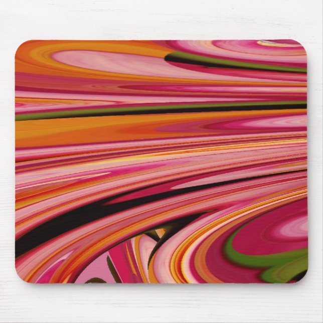 Hanna Pink Glow Mousepad (Front)