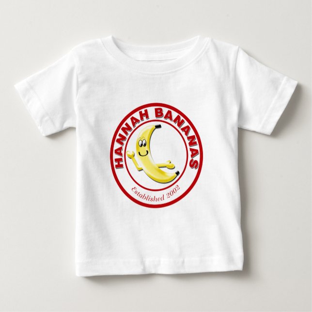 Hannah Bananas Restaurant Gear Baby T-Shirt (Front)
