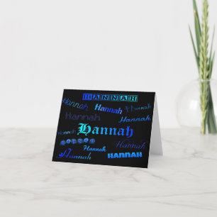 Hannah Card