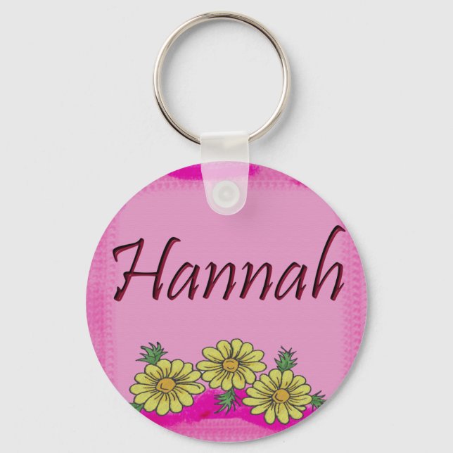Hannah Daisy Keychain (Front)