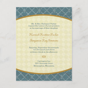 Hannah Invitation Postcard