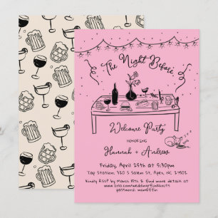Hannah's Welcome Night Before chihuahua Invitation