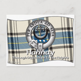 Hannay Clan Postcard
