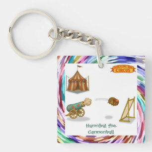Hannibal the Cannonball Key Ring