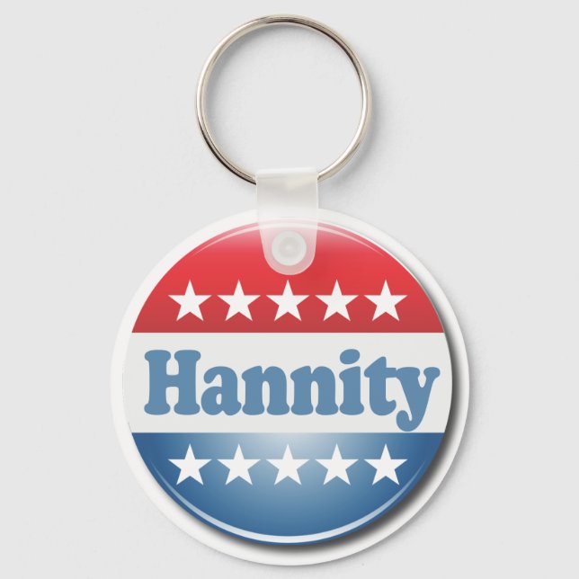 Hannity Button Key Ring (Front)
