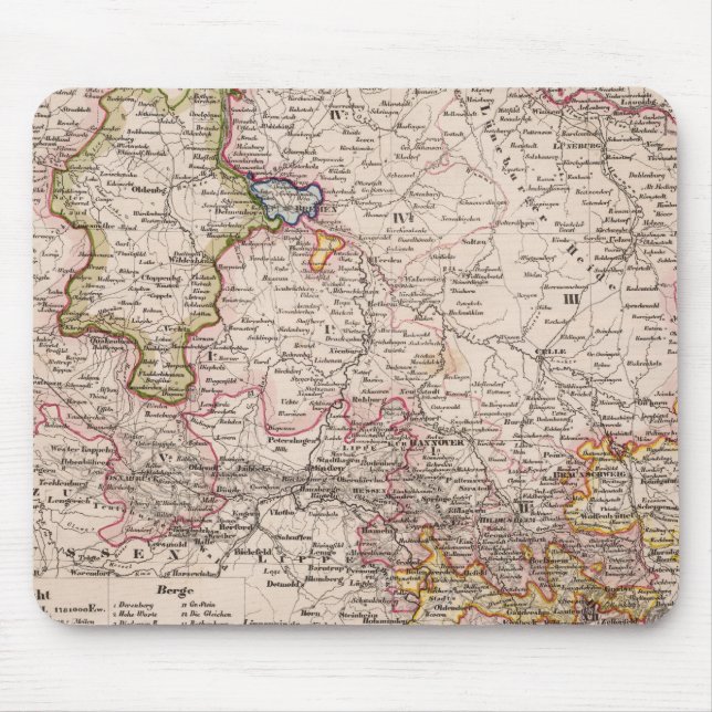 Hannover, Germany Mouse Pad (Front)