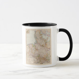 Hannover, SchleswigHolstein, North Germany Map Mug