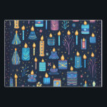 Hannukah holiday wrapping paper<br><div class="desc">Hannukah holiday wrapping paper</div>