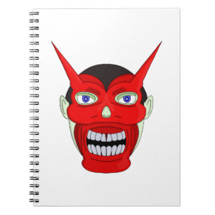 Hannya Japanese Noh Theatre Notebook
