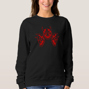 Hannya Mask  2 Sweatshirt