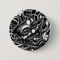 Hannya Mask Tattoo Design